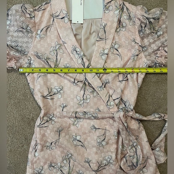 BTFL Life Floral Vevina Pink Romper Small - Picture 5 of 8
